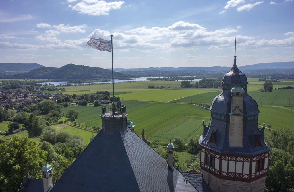 Schloss Hotel Wolfsbrunnen Schwebda Esterno foto
