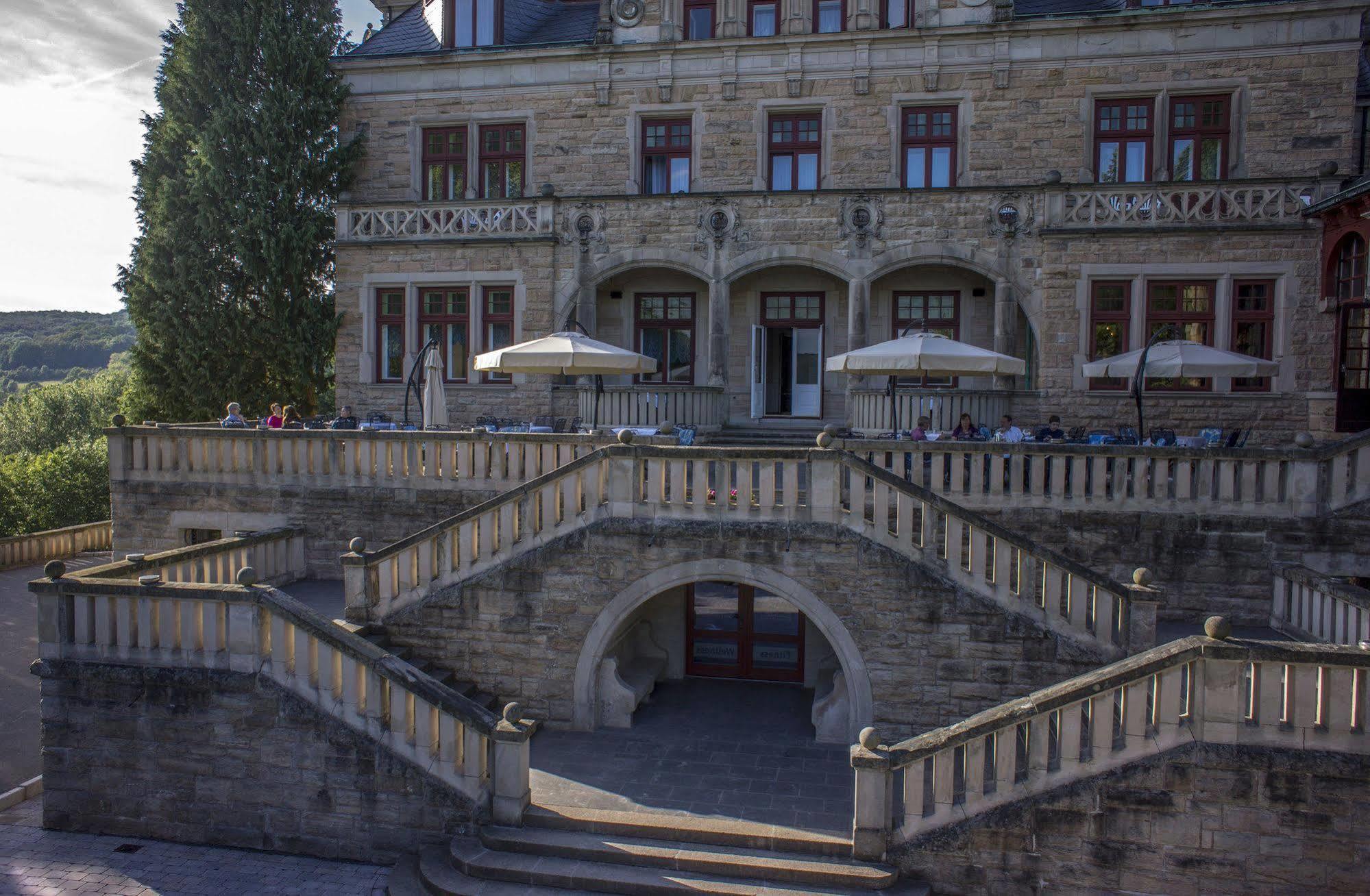 Schloss Hotel Wolfsbrunnen Schwebda Esterno foto