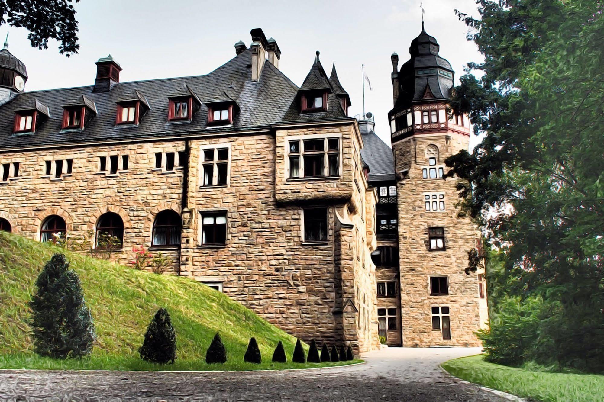 Schloss Hotel Wolfsbrunnen Schwebda Esterno foto